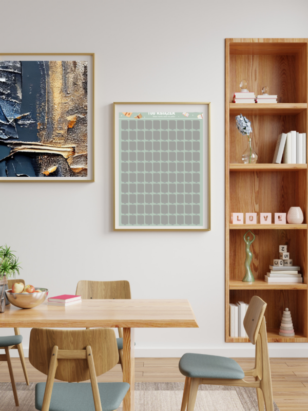 plakat książkowy na ścianę to ozdoba ale i ciekawy gadżet dla fana czytania i książek