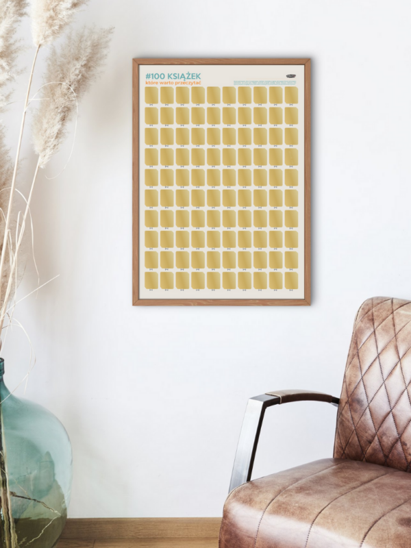 plakat na prezent dla książkoholika