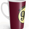 kubek ceramiczny XL do latte z motywem peronu z Harrego Pottera