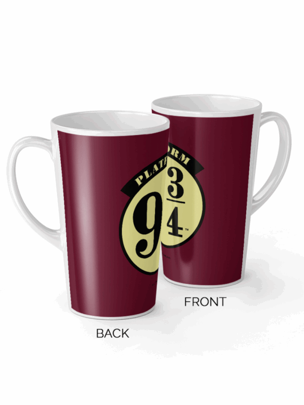 kubek ceramiczny duży z motywem z harrego pottera peron do Hogwartu