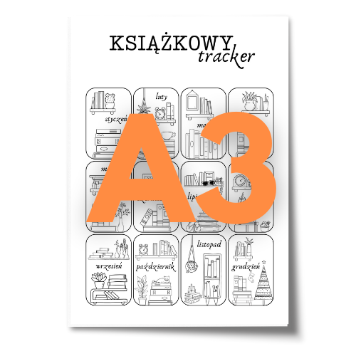 Plakat Książkowy tracker