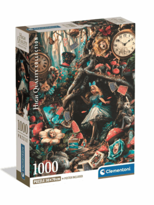 Puzzle Alicja w Krainie Czarów Clementoni 1000 elementów