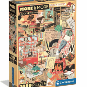 puzzle książki i czytanie Clementoni puzzle z motywem książkowym