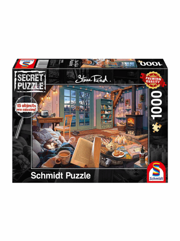 Secret Puzzle Przerwa urlopowa READ Schmidt Puzzle puzzle z motywem książkowym