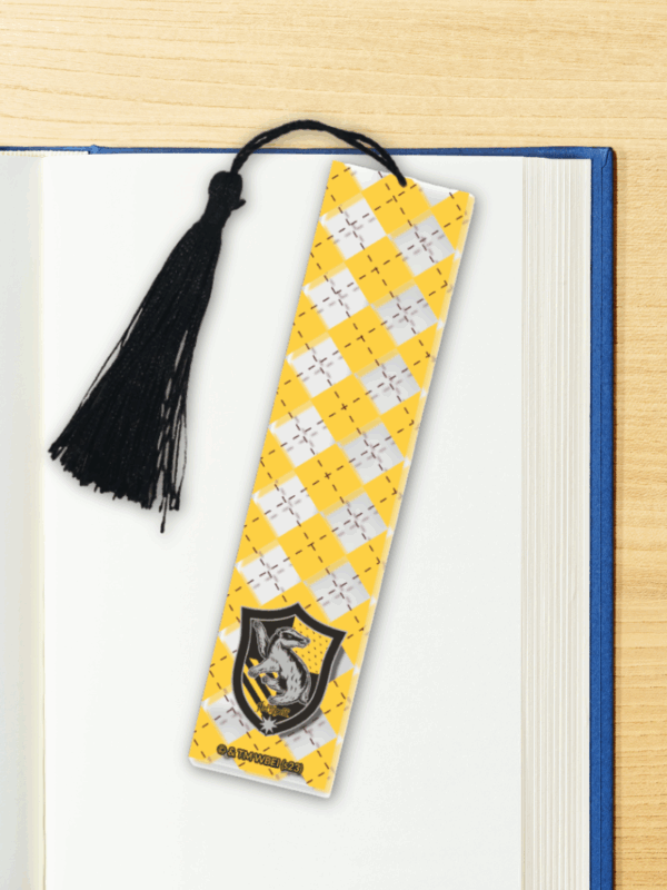Zakładka do książki żółta HP Hufflepuff