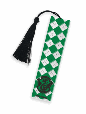 Zakładka do książki Harry Potter Slytherin zielona dla fana HP