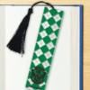 zakładka dla fana HP i Slytherin z frędzlem zielona