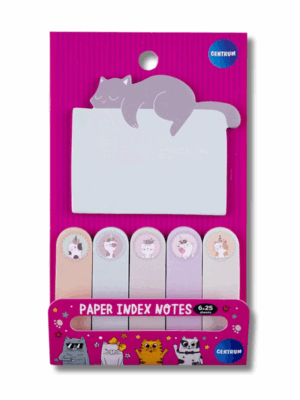 Zakładki_indeksujące_koty zakładki indeksujące z kotkami znaczniki do książek papierowe