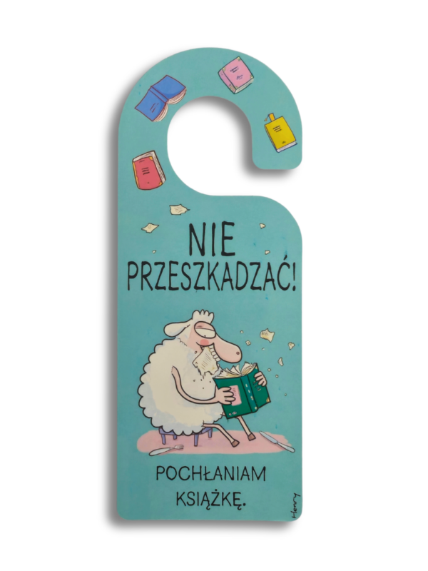 zawieszka dla osób lubiących czytać na prezent