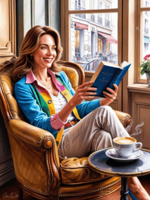 Stwórz zestaw dla miłośniczki książek i kawy