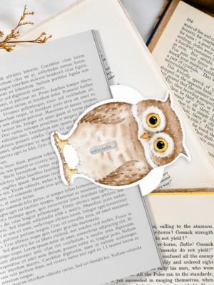 znacznik sowa - zaznacz gdzie ostatnio czytałeś książkę