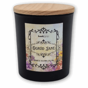 świeca sojowa inspirowana literaturą kobiecą i klasycznymi romansami idealny kobiecy i sensualny zapach dla romantyczek
