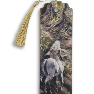zakładka do książki handmade z serii magiczne stworzenia z białym centaurem