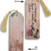zakładka drewniana ręcznie wykonana handmade z motywem ze starego zielnika