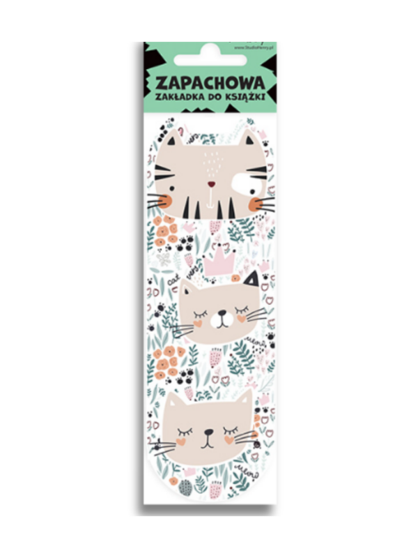 zakładka pachnąca cat lovers z uroczymi kotkami