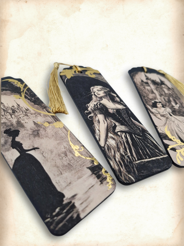 Seria zakładek handmade księżniczki z baśni