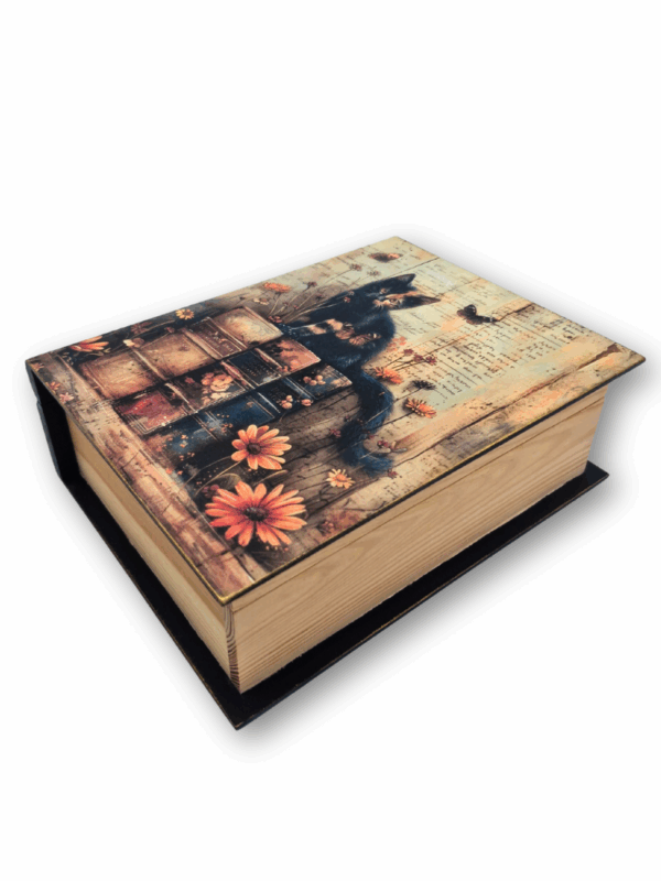 Book Box Kociątko na książkach