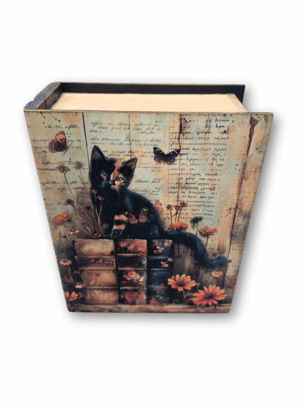 Book Box Kociątko na książkach