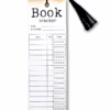 zakładka booktracker do zapisywania przeczytanych książek i ich oceny