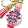 breloczek z napisem audiobook society