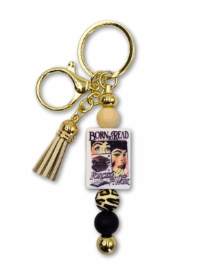 breloczek z zabawnym tekstem dla miłośnika czytania idealny na prezent dla kobiety