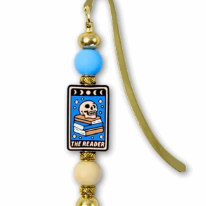 Zakładka metalowa dla fanów czytania i książek z napisem The Reader czytelnik na prezent
