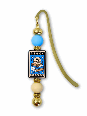 Zakładka metalowa dla fanów czytania i książek z napisem The Reader czytelnik na prezent