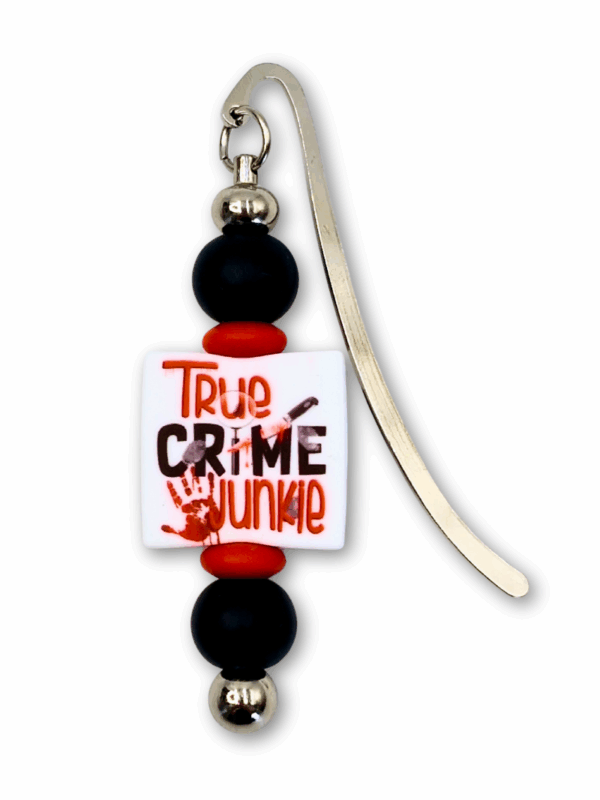 zakładka do książki dla fana literatury true crime