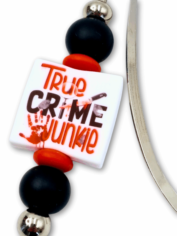 true crime junkie zakładka do książki dla miłośnika mocnych wrażeń