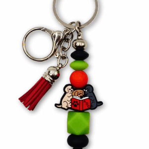 breloczek czytające pieski prezent dla dzieci dla miłośników książek