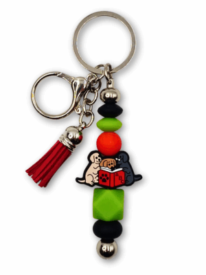 breloczek czytające pieski prezent dla dzieci dla miłośników książek