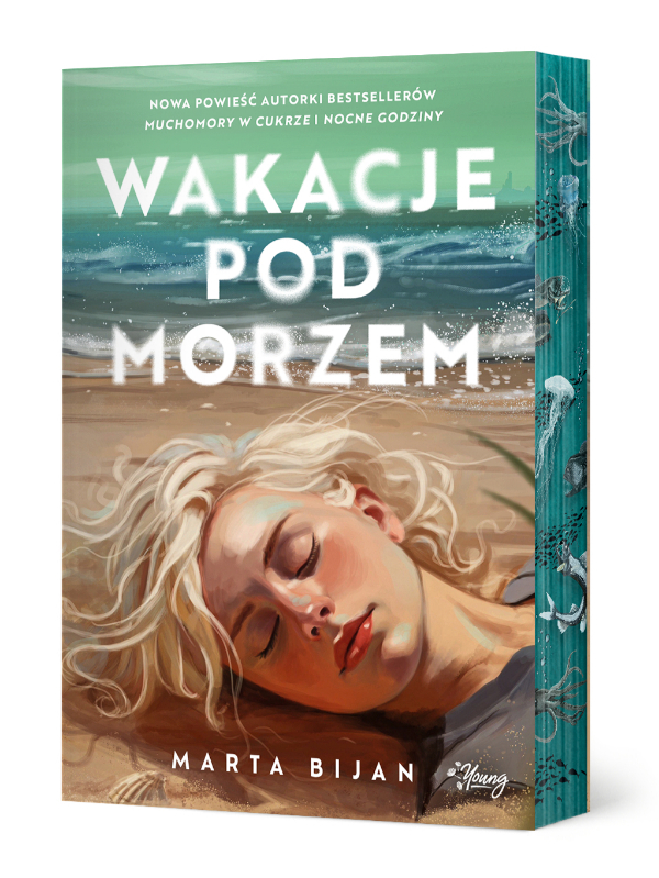 okładka książki Wakacje pod morzem – Marta Bijan książka na wakacje akcja nad morzem bałtyckim