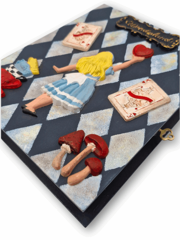 alicja w krainie czarów handmade