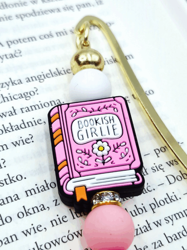 zakładka na prezent dla młodej miłośniczki książek