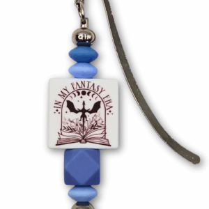 zakładka metalowa dla fanów literatury fantasy idealna na prezent