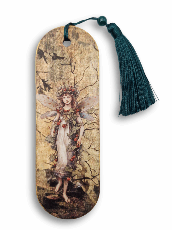 zakładka do książki z motywem słowiańskim wiła rękodzieło