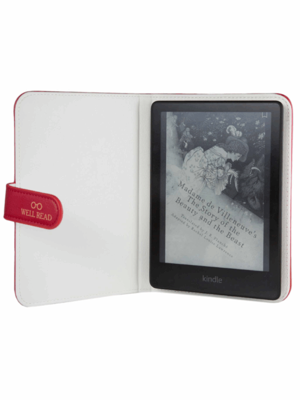 uniwersalne czerwone etui na czytnik e-booków