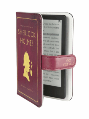 sherlock holmes etui ochraniacz na czytnik ebooków skórzany kindle kobo sony uniwersalny