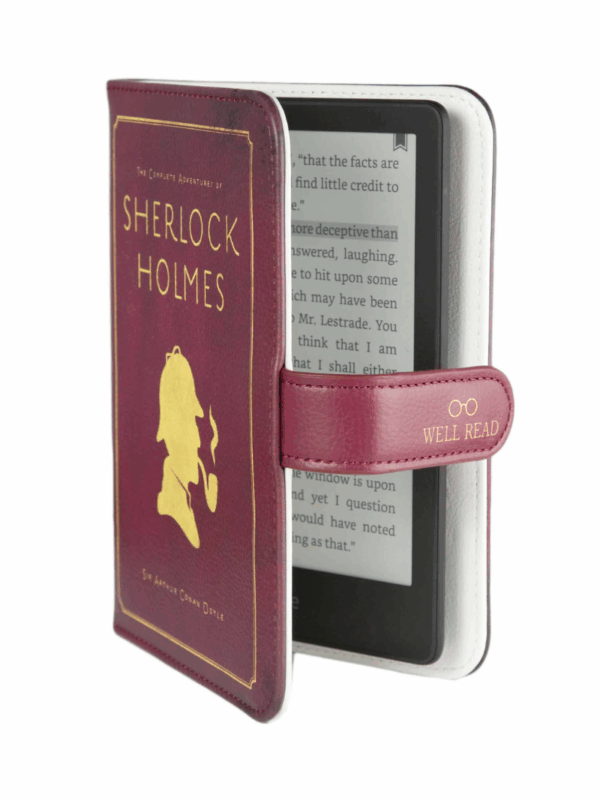 sherlock holmes etui ochraniacz na czytnik ebooków skórzany kindle kobo sony uniwersalny