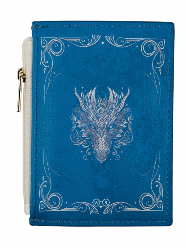 cienki portfel do kieszeni portmonetka fantasy sword dragon