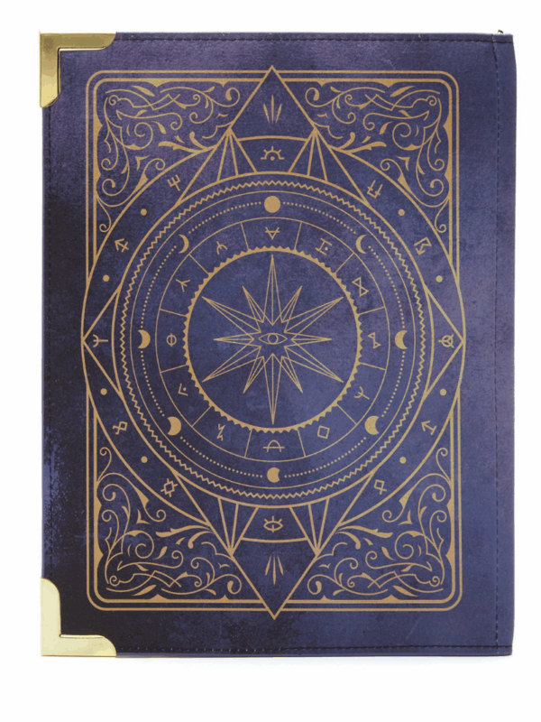 torebka w kształcie dużej ksiegi w stylu gotyckim