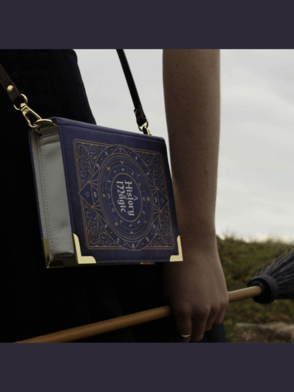 torebka w klimacie dark academy harry potter wednesday, czarownice, gothic