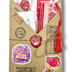 Randka w ciemno z książką niespodzianką Blind date with a book mystery book romas dla czytelniczek książek o miłości książka i zestaw gadżetów