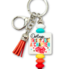 breloczek bag charm dla miłośniczki książek