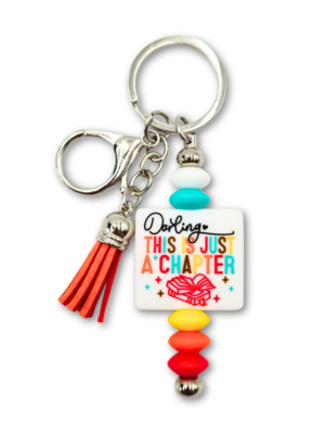breloczek_This_is_just_a_chapter_01 breloczek bag charm dla miłośniczki książek