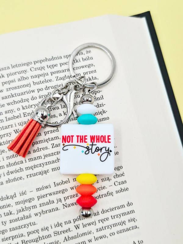 breloczek_This_is_just_a_chapter_04 bag charm darling this is just a chapter not the whole story