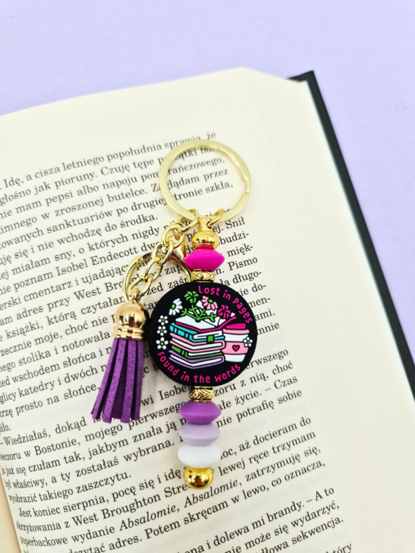 breloczek_lost_in_pages_02 breloczek dla książkary bag charm