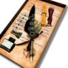 zestaw_do_kaligrafii_steampunk_09 zestaw do pisania listów i kaligrafii
